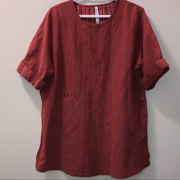 Tibetan Red Dress - Picture 2 of 4